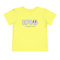 IFIO Bubble letter -I'll Figure it Out -Toddler Short Sleeve Tee