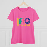 Colorful and Bold IFIO  - I'll Figure it Out - Women's Midweight Cotton Tee