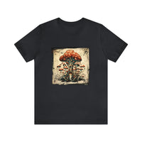 Mystic Mushroom Art Tee - Unisex Jersey Short Sleeve Tee