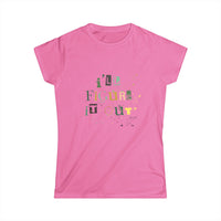 I'll Figure It Out - Paint Splatter Logo - Women's Softstyle Tee