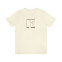 Minimalist Continual line "i" - I'll Figure It Out - Unisex Jersey Short Sleeve Tee