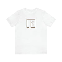 Minimalist Continual line "i" - I'll Figure It Out - Unisex Jersey Short Sleeve Tee