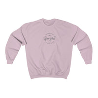 The IFIO girl Emblem - Crewneck Sweatshirt (Adult -front design)