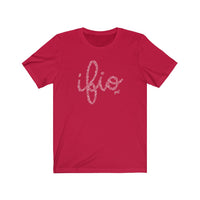 IFIO Flower Script - Jersey Short Sleeve Tee (Adult)