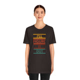 I'll Figure It Out- Vintage Motto - Unisex Jersey Short Sleeve Tee