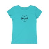 IFIO girl Emblem -Curious, Brave, Determined -  Princess Tee (youth)