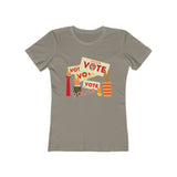 Voting Through The Years- Women's The Boyfriend Tee