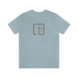 Minimalist Continual line "i" - I'll Figure It Out - Unisex Jersey Short Sleeve Tee