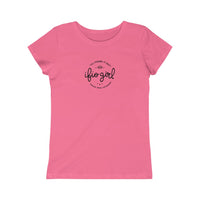 IFIO girl Emblem -Curious, Brave, Determined -  Princess Tee (youth)