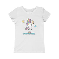 FUNomenal Unicorn Girls Princess Tee