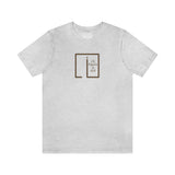 Minimalist Continual line "i" - I'll Figure It Out - Unisex Jersey Short Sleeve Tee