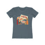 Voting Through The Years- Women's The Boyfriend Tee