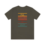 I'll Figure It Out- Vintage Motto - Unisex Jersey Short Sleeve Tee