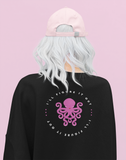 The Octopus Crewneck Sweatshirt- design on the BACK (adult)