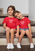 Red Heart  - Kid's Fine Jersey Tee